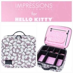 Impressions X Hello Kitty Zip Around  Cosmetic Case